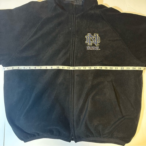 Vtg 90s Global Identity G-III NOTRE DAME Irish Jacket - Picture 9 of 13